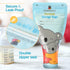 30 Pack Disposable Baby Formula Storage Bags, Baby Formula Container Dispenser