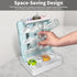 Countertop-Holds 12 Baby Bottle Drying Rack, Vertical Standing Bottle Dryer Rack Holder-Space Saving Baby Bottle Drying