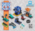 Set 195 6+ Brick Loot Brick City Gym Building PCS Mini Block Kit for Kids & Adults, Compatible with Lego, Includes