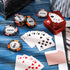 Zhanmai 2 Decks of Mini Playing Cards - Tiny Cards for Party Game Supply, 2.2 x 1.57 Inches