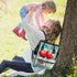 Hsnar Backpack Bike Red Hearts Waterproof Diaper Bag Large Capacity Baby Bag with Stroller Straps, Multi-Pocket Diaper