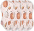 YETTASBIN Thanksgiving Pumpkin Muslin Baby Burp Cloth, Super Soft Absorbent Cotton Burp Rag Baby Bibs Feeding Cloth