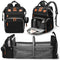JKJRJJ Diaper Bag Backpack with Changing Station, Large Diaper Bag For Boys And