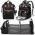 JKJRJJ Diaper Bag Backpack with Changing Station, Large Diaper Bag For Boys And