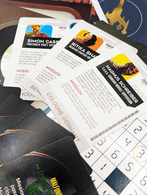 Mission Control: Crisis Command by Th3rd World Studios, Strategy Board Game, for 2 to 4 Players and Ages 12+