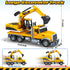 3 4 5 6 7 8 15" Bstoyder Kids Toys for Years Old Boys, Excavator Truck Toy with Lights, Sounds, Toddler Friction