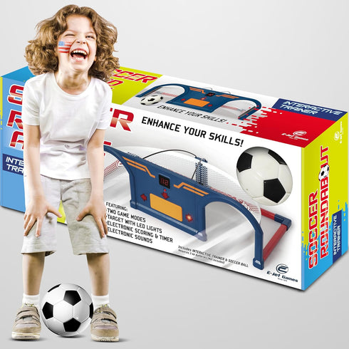 Soccer Trainer Ball Set, Roundabout Sport Games for Foot-Eye Coordination and Agility Training