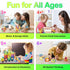 ST4 112 3D 4-8, 3-5 Contixo Magnetic Tiles - PCs Building Blocks STEM Construction Creativity, Imagination