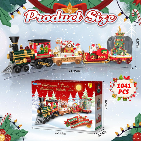 Set,1041 8+ 8-12 Set AuroTops Christmas Building Block PCS Building Blocks for Kids Ages Years Old for Kids Girls Boys
