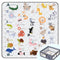 Baby Play MatThick Soft 71" X 79" Playpen mat, Non-Slip and Machine