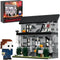 Michael Myers Figure & House Building Blocks Kits - Horror Movie Halloween Collectible Toy (586 Pieces) for Fans