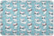 siphylline Cartoon Kitten Glasses Extra Large Resuable Training Pee Pads for Kids Waterproof