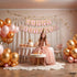KatchOn Pink Happy Birthday Banner, 10 Feet, NO DIY | Happy Birthday Sign for Backdrop Decorations
