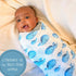 100% 3 Pack LollyBanks Swaddle Blanket | Muslin Cotton | Newborn and Baby Nursery Essentials for Boys, Registry | Ocean