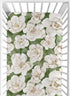 Sweet Jojo Designs Sage Green Boho Flower Floral Girl Baby Fitted Crib