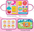 1-4, Freebear Deluxe Pink Princess Quiet Book Sensory Board for Toddlers Montessori Educational Toys for Girls, Travel