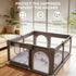 Nawahev 47 47 Inch, Baby Playpen x Large Playpen for Babies and Toddlers, Indoor & Outdoor Baby Fence Play Yard