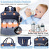 SHITIESHOU Backpack 16 Diaper Bag Baby Bag, Baby Girl Boy Diaper Bag for Dad Mom with Pad, Pockets, Pacifier Case