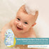 3 Spasilk Baby Bath Hooded Terry Towel with Washcloths, Baby Bath Essentials, One Size, Blue Whale
