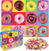 LELEMON Donut Puzzle for Kids Ages 4-8, 100 Piece Jigsaw Puzzles in Metal Box, Educational Fun for Girls and Boys