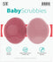 S&T INC. Exfoliating and Massaging Cradle Cap Bath Brushes for Baby, Silicone