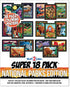 Super Pack of 18 Fuzzy Velvet Coloring Posters (National Parks Edition) -