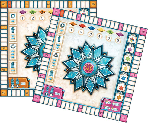 Azul Summer Pavilion Glazed Pavilion Board Game EXPANSION | Family Strategy Game for Adults and Kids | Ages 8+