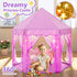 Monobeach Princess Tent for Girls, Large Playhouse Kids Castle with Star Lights, Indoor Outdoor Gift Toy