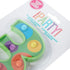 Vibrant Light-Up Accessory Green Flashing Number "3" Decoration - 6.75" (1 Pc.) for Memorable Moments