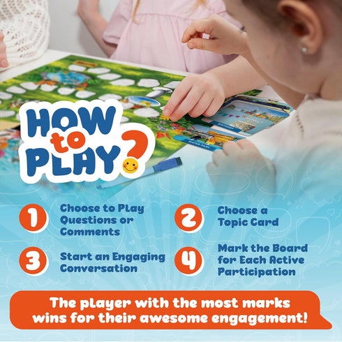 Chater Pop Social Skills Game for Speech Therapy, Educational Materials for Social Emotional Learning Activities