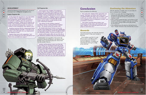 Transformers Roleplaying Game: Beacon Of Hope Adventure & GM Screen for 1st - 2nd Level Players