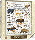 MasterPieces 1000 Piece Jigsaw Puzzle - Mammals of Yellowstone National Park, 19.25" x 26.75" for Adults, Family, or