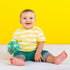 Bright Starts Little Shakers 6pc Gift Set, BPA-Free Easy-Grasp Baby Rattles and Teethers, Unisex, 3 Months+