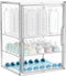 HBlife Baby Bottle Storage Organizer for Countertop Cabinet, 3 Tiers Adjustable Clear