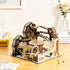 3D Wooden Puzzles Marble Run Set, Mechanical Model Kits for Christmas/Birthday Gifts for Adults and Teens