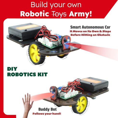 5in1 8-13 8-12 Set Butterfly EduFields STEM Robotics Kit | Toys for Ages | Smart Robot Car Kit | Gifts for Smart Kids |