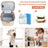Pack, 6 9 Mancro Breast Milk Cooler Travel Bag with Ice Insulated Baby Bottle Bag Fits for Baby Bottles Up to Ounce