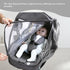 Miracle Baby Car Seat Rain Cover, Universal Infant Car Seat Weather Shield with Storage Bag,Waterproof Baby Car Seat