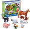 Learning Resources Jumbo Farm Animals Toy Set for Toddlers, 7 Pieces, Ages 18 Mos+