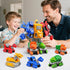 Novaluki Set 6 1 3-5, 3 4 5 6 7 8 Transforming Robot Toys Construction Trucks, Dinosaur Vehicles in Transform Robot