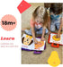 My Quiet Book - Toddler Travel Toys for Ages 1-4, Montessori Busy Book with 10 Activities
