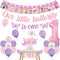 Butterfly 1st Birthday Decorations for Girls Pink Purple Our Little Butterfly is
