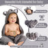 Cozy Hooded Baby Towel, Ultra Soft & Absorbent Fleece Baby Bath Towel with Hood, and Gentle for Newborns, Infants