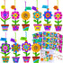 Winlyn 24 Sets Potted Flower Craft Kits DIY Potted Flower Ornaments Decorations