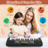 37 Key Upgrade Piano Keyboard for Kids - Musical Toys for 3-6 Year Old Girls, Electronic Piano with Microphone for