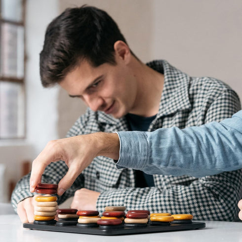 Gigamic Qawale Abstract Strategy Game for Adults and Families, 2 Players, Ages 8+, 15 Minutes