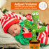 Dancing Talking Cactus Toy, Singing Mimicking Repeating Recording Cactus Toy, Silly Sunny The Cactus with 3xAA Battery
