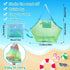 13 Pack Set 3-10 Beach Bucket Shovels Toys for Kids,Collapsible Beach Sand Toys Beach Pails and Shovels for Toddlers