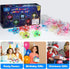 24 Pack 4-8 8-12, SCIONE LED Light Up Fidget Spinner Bracelets, Glow in The Dark Party Favors for Kids Treasure Box