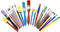 Artlicious Foam Brushes Wood Handle Brush Set for Craft, Watercolor, Oil, Gouache, Face Art, Miniature Detailing